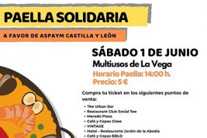 Cartel de la Paella Solidaria