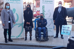 Foto de familia en la presentación de la campaña en Burgos