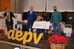 ASPAYM Castilla y León Burgos recibe el cheque de 5.000 euros de la AEPV