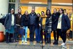 Los socios del proyecto europeo ACT 4 INCLUSION a la entreda de la última reunión celebrada en Oporto