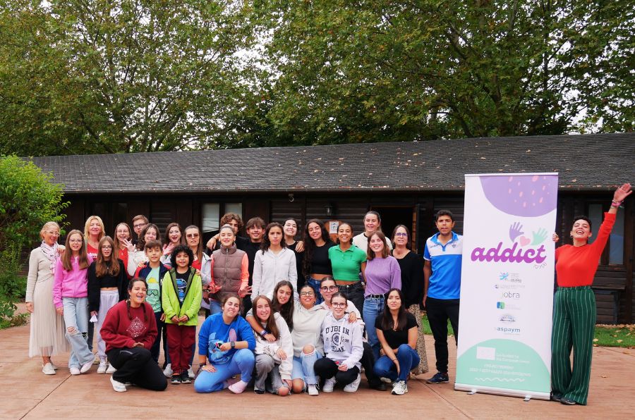 ASPAYM CYL participa en un intercambio escolar para la prevención de conductas adictivas comportamentales en adolescentes