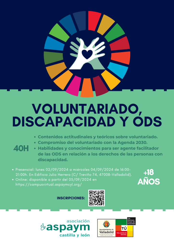 Voluntariado, discapacidad y ods